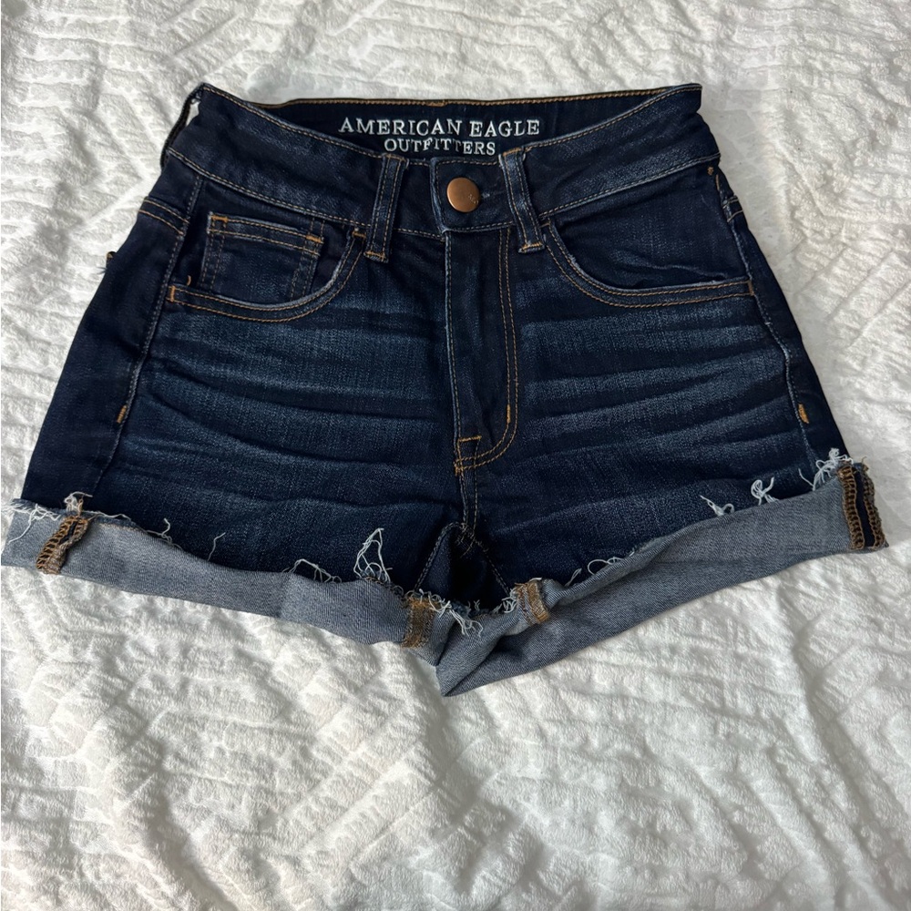 American Eagle Outfitters Women's Indigo Jean Shorts